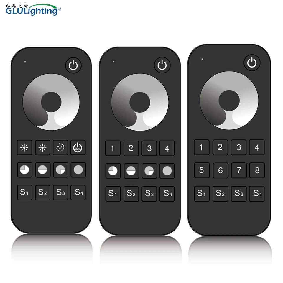 Vòng cảm ứng làm mờ 1 kênh 1,4,8 vùng Điều khiển từ xa RF