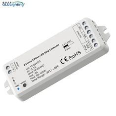 Bộ điều khiển điều chỉnh độ sáng LED RF 2 màu 2 dây