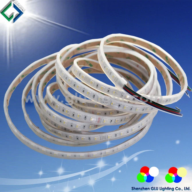 Madeinchina 4OZ 12V/24V 5050 4 in 1 84led/m RGB+amber led flex strip
