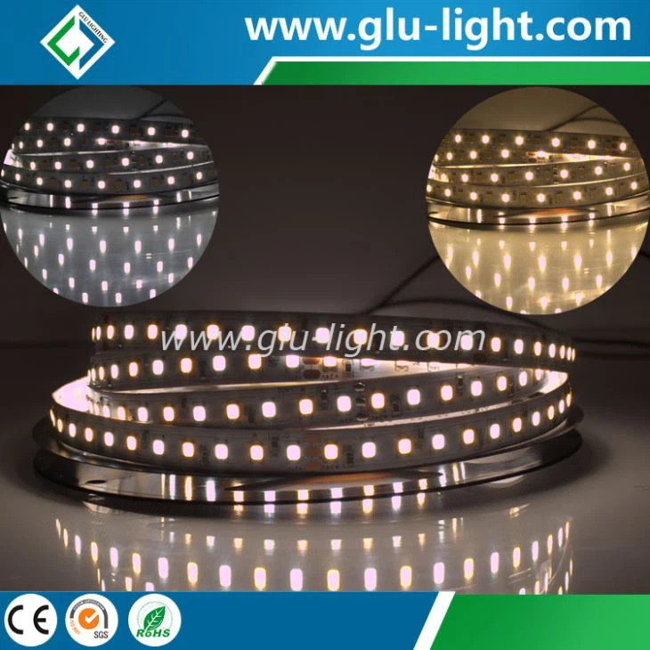 china wholesale best price Ra97 two colors hybird 2835 cct led strip light