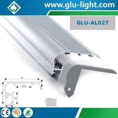 Profile nhôm LED cho cầu thang, cầu thang LED Alu LED với dải đèn LED