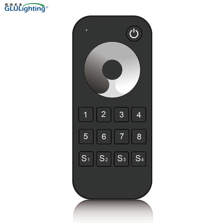 1 Channel 1,4,8 Zones Dimming Touch Ring RF Remote Control